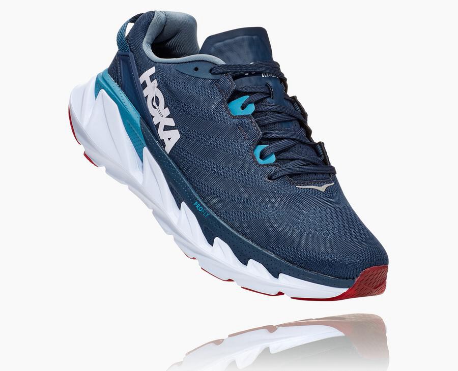 Hoka One One Elevon 2 Löparskor Herr - Marinblå/Vita - DXUAN-3904